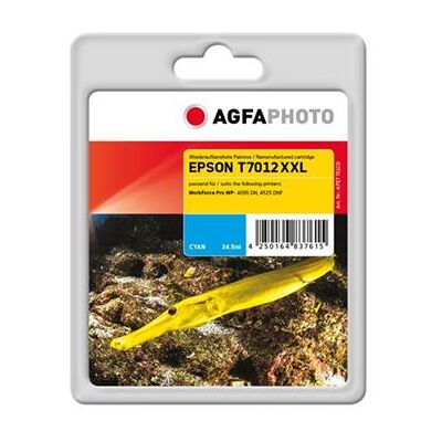 AgfaPhoto - Cyaan - compatibel - inktcartridge (alternatief voor: Epson C13T70124010, Epson T7012) - voor Epson WorkForce Pro WP-4015 DN, WP-4095 DN, WP-4515 DN, WP-4525 DNF, WP-4595 DNF AgfaPhoto - Cyaan - compatibel - inktcartridge (alternatief voor: Epson C13T70124010, Epson T7012) - voor Epson WorkForce Pro WP-4015 DN, WP-4095 DN, WP-4515 DN, WP-4525 DNF, WP-4595 DNF