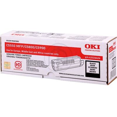 Compatibele cartridge OKI - Zwart - origineel - tonercartridge - voor C5550 MFP, 5550n MFP, 5800dn, 5800dtn, 5800Ldn, 5800n, 5900cdtn, 5900dn, 5900dtn, 5900n Compatibele cartridge OKI - Zwart - origineel - tonercartridge - voor C5550 MFP, 5550n MFP, 5800dn, 5800dtn, 5800Ldn, 5800n, 5900cdtn, 5900dn, 5900dtn, 5900n