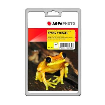 AgfaPhoto - Geel - compatibel - gereviseerd - inktcartridge (alternatief voor: Epson C13T70244010, Epson T7024) - voor Epson WorkForce Pro WP-4015, WP-4025, WP-4095, WP-4515, WP-4525, WP-4535, WP-4545, WP-4595 AgfaPhoto - Geel - compatibel - gereviseerd - inktcartridge (alternatief voor: Epson C13T70244010, Epson T7024) - voor Epson WorkForce Pro WP-4015, WP-4025, WP-4095, WP-4515, WP-4525, WP-4535, WP-4545, WP-4595