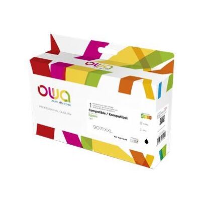 OWA - 211 ml - zwart - compatibel - doos - gereviseerd - inktcartridge (alternatief voor: Epson T9071) - voor Epson WorkForce Pro WF-6090, WF-6590 OWA - 211 ml - zwart - compatibel - doos - gereviseerd - inktcartridge (alternatief voor: Epson T9071) - voor Epson WorkForce Pro WF-6090, WF-6590