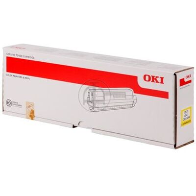 Compatibele cartridge OKI - Geel - origineel - tonercartridge - voor C831cdtn, 831DM, 841cdtn, 841dn, 841n Compatibele cartridge OKI - Geel - origineel - tonercartridge - voor C831cdtn, 831DM, 841cdtn, 841dn, 841n