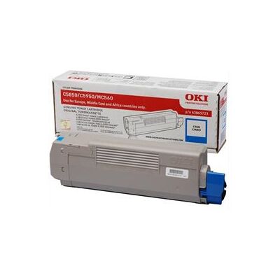 Compatibele cartridge OKI - Cyaan - origineel - tonercartridge - voor OKI MC560dn, MC560n; C5850dn, 5850n, 5950cdtn, 5950dn, 5950dtn, 5950n Compatibele cartridge OKI - Cyaan - origineel - tonercartridge - voor OKI MC560dn, MC560n; C5850dn, 5850n, 5950cdtn, 5950dn, 5950dtn, 5950n