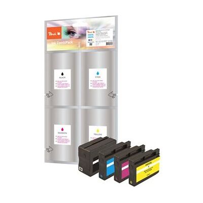 Peach Multi Pack - 4 - zwart, geel, cyaan, magenta - compatibel - gereviseerd - inktcartridge (alternatief voor: HP 932XL, HP 933XL, HP CN053AE, HP CN054AE, HP CN055AE, HP CN056AE) Peach Multi Pack - 4 - zwart, geel, cyaan, magenta - compatibel - gereviseerd - inktcartridge (alternatief voor: HP 932XL, HP 933XL, HP CN053AE, HP CN054AE, HP CN055AE, HP CN056AE)