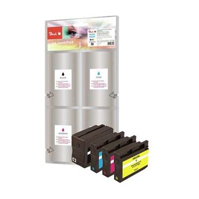 Peach Spar Pack - 4 - XL-capaciteit - zwart, geel, cyaan, magenta - compatibel - inktcartridge (alternatief voor: HP 932XL, HP 933XL) Peach Spar Pack - 4 - XL-capaciteit - zwart, geel, cyaan, magenta - compatibel - inktcartridge (alternatief voor: HP 932XL, HP 933XL)