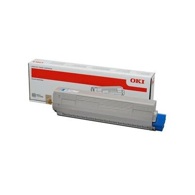 Compatibele cartridge OKI - Cyaan - origineel - tonercartridge - voor C831cdtn, 831DM, 841cdtn, 841dn, 841n Compatibele cartridge OKI - Cyaan - origineel - tonercartridge - voor C831cdtn, 831DM, 841cdtn, 841dn, 841n
