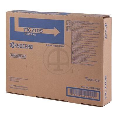 Kyocera TK 7105 - Zwart - origineel - tonercartridge - voor TASKalfa 3010i, 3011i Kyocera TK 7105 - Zwart - origineel - tonercartridge - voor TASKalfa 3010i, 3011i
