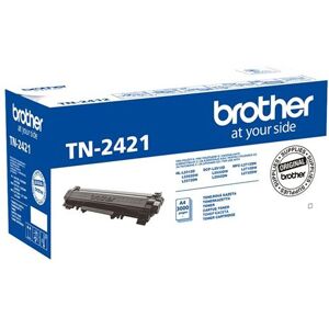 Brother TN2421 - Hoge capaciteit - origineel - tonercartridge - voor Brother DCP-L2512, L2532, L2552, HL-L2352, L2372, MFC-L2712, L2732, L2752 Brother TN2421 - Hoge capaciteit - origineel - tonercartridge - voor Brother DCP-L2512, L2532, L2552, HL-L2352, L2372, MFC-L2712, L2732, L2752
