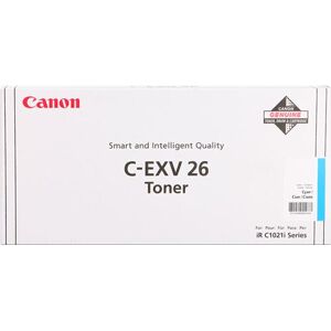 Canon C-EXV 26 - Cyaan - origineel - tonercartridge - voor imageRUNNER C1021, C1021i, C1021iF Canon C-EXV 26 - Cyaan - origineel - tonercartridge - voor imageRUNNER C1021, C1021i, C1021iF