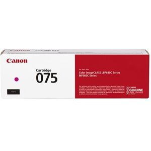 Canon 075 - Magenta - origineel - doos - tonercartridge - voor imageCLASS LBP646Cdw, LBP647Cdw, MF662Cdw, MF663Cdw, MF665Cdw Canon 075 - Magenta - origineel - doos - tonercartridge - voor imageCLASS LBP646Cdw, LBP647Cdw, MF662Cdw, MF663Cdw, MF665Cdw