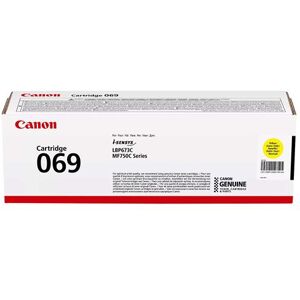 Canon 069H - Hoog rendement - geel - origineel - doos - tonercartridge - voor i-SENSYS LBP673Cdw, LBP673dw, MF752Cdw, MF754Cdw Canon 069H - Hoog rendement - geel - origineel - doos - tonercartridge - voor i-SENSYS LBP673Cdw, LBP673dw, MF752Cdw, MF754Cdw