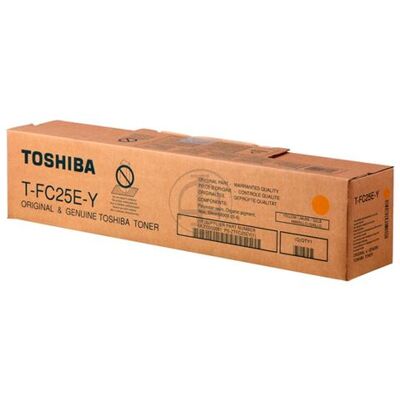 Toshiba TFC25EY - Geel - origineel - tonercartridge - voor e-STUDIO 2040C, 2040CSE, 2540C, 2540CSE, 3040C, 3040CSE, 3540c, 3540CSE, 4540c, 4540CSE Toshiba TFC25EY - Geel - origineel - tonercartridge - voor e-STUDIO 2040C, 2040CSE, 2540C, 2540CSE, 3040C, 3040CSE, 3540c, 3540CSE, 4540c, 4540CSE