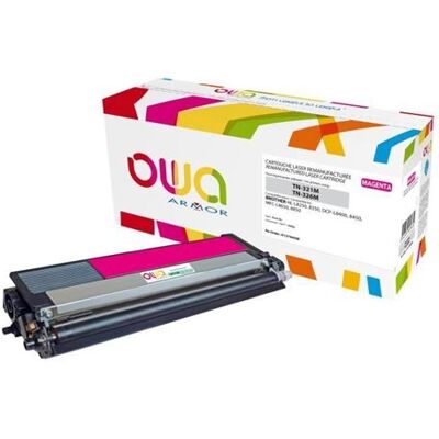 Armor OWA - Magenta - compatibel - gereviseerd - tonercartridge (alternatief voor: Brother TN321M, Brother TN326M) - voor Brother DCP-L8400CDN, DCP-L8450CDW, MFC-L8650CDW Armor OWA - Magenta - compatibel - gereviseerd - tonercartridge (alternatief voor: Brother TN321M, Brother TN326M) - voor Brother DCP-L8400CDN, DCP-L8450CDW, MFC-L8650CDW