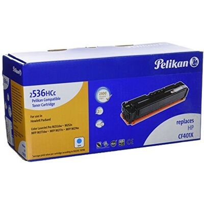 Pelikan - Cyaan - compatibel - tonercartridge (alternatief voor: HP 201X, HP CF401X) - voor HP Color LaserJet Pro M252dn, M252dw, M252n, MFP M277c6, MFP M277dw, MFP M277n Pelikan - Cyaan - compatibel - tonercartridge (alternatief voor: HP 201X, HP CF401X) - voor HP Color LaserJet Pro M252dn, M252dw, M252n, MFP M277c6, MFP M277dw, MFP M277n