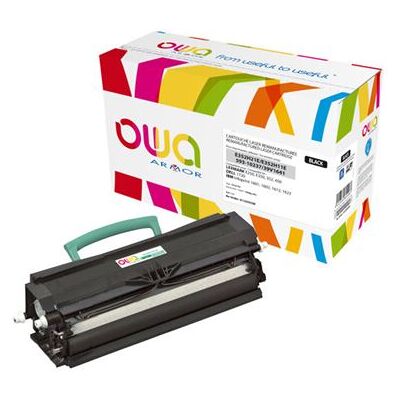 Armor - Zwart - compatibel - tonercartridge - voor Lexmark E350d, E350dt, E352dn, E352dtn Armor - Zwart - compatibel - tonercartridge - voor Lexmark E350d, E350dt, E352dn, E352dtn