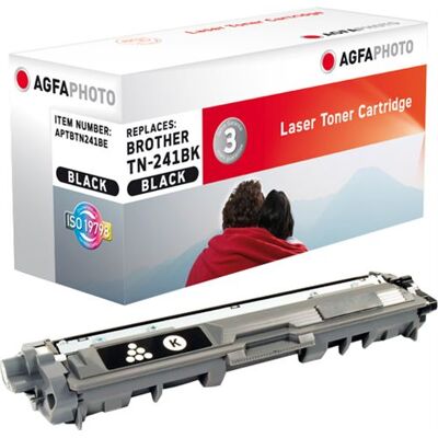 AgfaPhoto - Zwart - compatibel - tonercartridge (alternatief voor: Brother TN241BK) - voor Brother DCP-9015CDW, DCP-9020CDW, HL-3150CDW, MFC-9140CDN AgfaPhoto - Zwart - compatibel - tonercartridge (alternatief voor: Brother TN241BK) - voor Brother DCP-9015CDW, DCP-9020CDW, HL-3150CDW, MFC-9140CDN