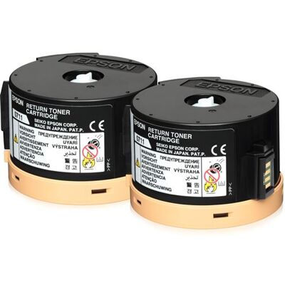 Epson 0711 - 2 - hoge capaciteit - zwart - origineel - tonercartridge Epson Return Program - voor WorkForce AL-M200DN, AL-M200DN Double pack bundle ETD, AL-M200DW, AL-MX200DNF, AL-MX200DWF Epson 0711 - 2 - hoge capaciteit - zwart - origineel - tonercartridge Epson Return Program - voor WorkForce AL-M200DN, AL-M200DN Double pack bundle ETD, AL-M200DW, AL-MX200DNF, AL-MX200DWF