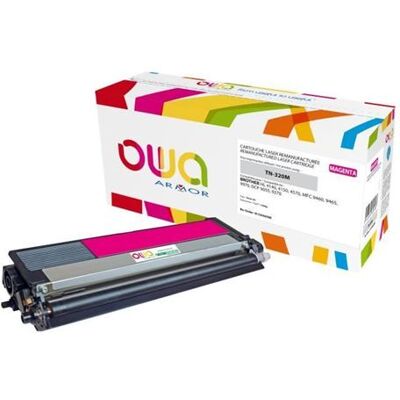 Armor OWA - Magenta - compatibel - tonercartridge (alternatief voor: Brother TN320M) - voor Brother DCP-9055CDN, DCP-9270CDN, HL-4140CN, MFC-9465CDN Armor OWA - Magenta - compatibel - tonercartridge (alternatief voor: Brother TN320M) - voor Brother DCP-9055CDN, DCP-9270CDN, HL-4140CN, MFC-9465CDN