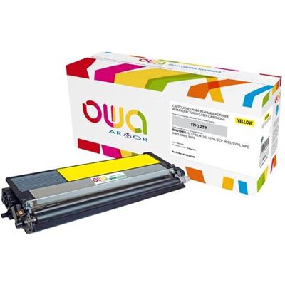 Armor OWA - Geel - compatibel - gereviseerd - tonercartridge (alternatief voor: Brother TN325Y) - voor Brother DCP-9055CDN, DCP-9270CDN, HL-4140CN, MFC-9465CDN Armor OWA - Geel - compatibel - gereviseerd - tonercartridge (alternatief voor: Brother TN325Y) - voor Brother DCP-9055CDN, DCP-9270CDN, HL-4140CN, MFC-9465CDN