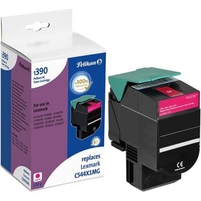 Pelikan 1390M - Magenta - compatibel - tonercartridge (alternatief voor: Lexmark C544X1MG) - voor Lexmark C544, C546, X544, X546, X548 Pelikan 1390M - Magenta - compatibel - tonercartridge (alternatief voor: Lexmark C544X1MG) - voor Lexmark C544, C546, X544, X546, X548