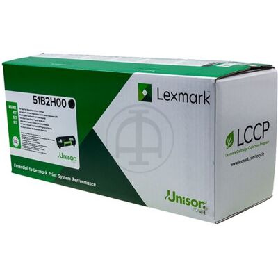 Lexmark - Hoog rendement - zwart - origineel - tonercartridge LCCP, LRP - voor Lexmark MS417dn, MX417de Lexmark - Hoog rendement - zwart - origineel - tonercartridge LCCP, LRP - voor Lexmark MS417dn, MX417de