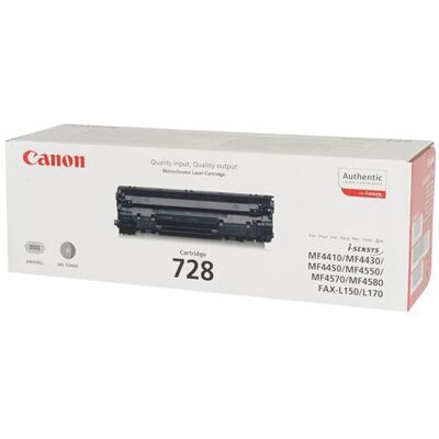 Canon CRG-728 - Zwart - origineel - tonercartridge Canon CRG-728 - Zwart - origineel - tonercartridge