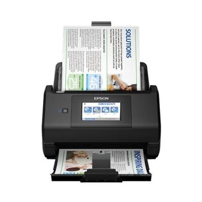 Epson WorkForce ES-580W - Documentscanner - Contact Image Sensor (CIS) - Dubbelzijdig - 215.9 x 6096 mm - 600 dpi x 600 dpi - tot 35 ppm (mono) / tot 35 ppm (kleur) - ADF (100 vellen) - tot 4000 scans per dag - USB 3.0, Wi-Fi(ac) Epson WorkForce ES-580W - Documentscanner - Contact Image Sensor (CIS) - Dubbelzijdig - 215.9 x 6096 mm - 600 dpi x 600 dpi - tot 35 ppm (mono) / tot 35 ppm (kleur) - ADF (100 vellen) - tot 4000 scans per dag - USB 3.0, Wi-Fi(ac)