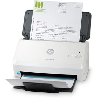 HP Scannende documentscanner ScanJet Pro 2000 s2 Wit en Grijs HP Scannende documentscanner ScanJet Pro 2000 s2 Wit en Grijs