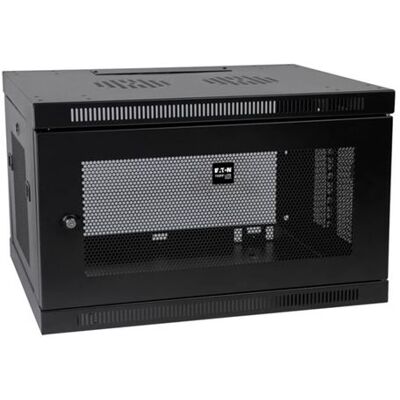 Eaton Tripp Lite Series 6U Wall Mount Rack Enclosure Server Cabinet Switch Depth Deep - Rack kast - monteerbaar aan muur - zwart - 6U - 19" Eaton Tripp Lite Series 6U Wall Mount Rack Enclosure Server Cabinet Switch Depth Deep - Rack kast - monteerbaar aan muur - zwart - 6U - 19"