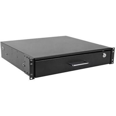 Eaton Tripp Lite Series 2U Locking Rackmount Storage Drawer Rack Enclosures/ Open Frame - Rekopslaglade - zwart - 2U - 19" Eaton Tripp Lite Series 2U Locking Rackmount Storage Drawer Rack Enclosures/ Open Frame - Rekopslaglade - zwart - 2U - 19"