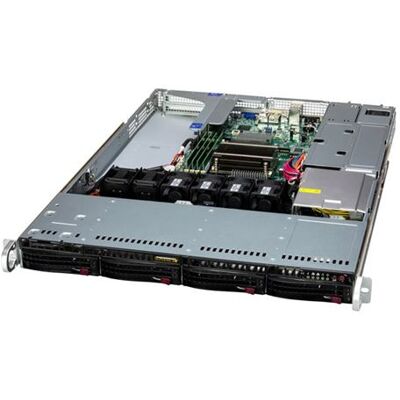 Supermicro UP SuperServer 511R-W - Server - rack-uitvoering 1U - zonder CPU - RAM 0 GB - SATA/SAS - hot-swap (verwisselbaar zonder uitschakelen) 3.5" station(s) - geen HDD - Gigabit Ethernet - geen OS - monitor: geen - zwart Supermicro UP SuperServer 511R-W - Server - rack-uitvoering 1U - zonder CPU - RAM 0 GB - SATA/SAS - hot-swap (verwisselbaar zonder uitschakelen) 3.5" station(s) - geen HDD - Gigabit Ethernet - geen OS - monitor: geen - zwart