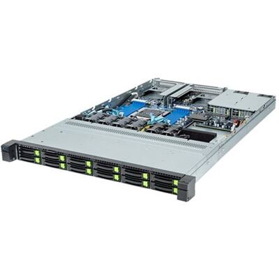 Gigabyte R163-Z32 (rev. AAC1) - Server - rack-uitvoering 1U - 1-wegs - zonder CPU - RAM 0 GB - SATA/SAS/NVMe - hot-swap (verwisselbaar zonder uitschakelen) 2.5" station(s) - geen HDD - AST2600 - Gigabit Ethernet - geen OS - monitor: geen Gigabyte R163-Z32 (rev. AAC1) - Server - rack-uitvoering 1U - 1-wegs - zonder CPU - RAM 0 GB - SATA/SAS/NVMe - hot-swap (verwisselbaar zonder uitschakelen) 2.5" station(s) - geen HDD - AST2600 - Gigabit Ethernet - geen OS - monitor: geen