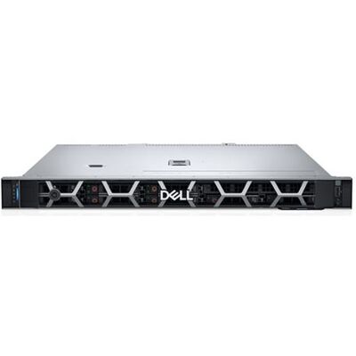 Dell PowerEdge R360 - Server - rack-uitvoering 1U - 1-wegs - 1 x Xeon 6333P / tot 5.2 GHz - RAM 32 GB - SAS - hot-swap (verwisselbaar zonder uitschakelen) 2.5" station(s) - SSD 2 x 480 GB - G200eW - Gigabit Ethernet - geen OS - monitor: geen - zwart - BTP Dell PowerEdge R360 - Server - rack-uitvoering 1U - 1-wegs - 1 x Xeon 6333P / tot 5.2 GHz - RAM 32 GB - SAS - hot-swap (verwisselbaar zonder uitschakelen) 2.5" station(s) - SSD 2 x 480 GB - G200eW - Gigabit Ethernet - geen OS - monitor: geen - zwart - BTP