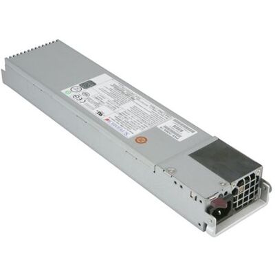 Supermicro PWS-1K68A-1R - Voeding - overbemeten (rack-uitvoering) - 80 PLUS Titanium - 100-240 Volt wisselstroom V - 1600 Watt - PFC - 1U Supermicro PWS-1K68A-1R - Voeding - overbemeten (rack-uitvoering) - 80 PLUS Titanium - 100-240 Volt wisselstroom V - 1600 Watt - PFC - 1U
