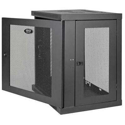 Eaton Tripp Lite Series 12U Wall Mount Rack Enclosure Server Cabinet w/ Door & Side Panels - Rack kast - monteerbaar aan muur - zwart - 12U - 19" Eaton Tripp Lite Series 12U Wall Mount Rack Enclosure Server Cabinet w/ Door & Side Panels - Rack kast - monteerbaar aan muur - zwart - 12U - 19"