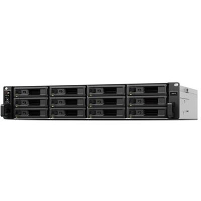 Synology SA3410 - NAS-server - 12 bays - rack-uitvoering - SATA 6Gb/s / SAS - RAID RAID F1, JBOD, 0, 1, 5, 6, 10 - RAM 16 GB - Gigabit Ethernet / 10 Gigabit Ethernet - iSCSI ondersteuning - 2U Synology SA3410 - NAS-server - 12 bays - rack-uitvoering - SATA 6Gb/s / SAS - RAID RAID F1, JBOD, 0, 1, 5, 6, 10 - RAM 16 GB - Gigabit Ethernet / 10 Gigabit Ethernet - iSCSI ondersteuning - 2U