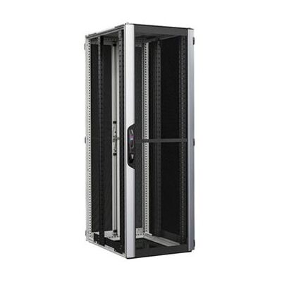 Rittal VX IT - Rack kast - with vented door, with 482.6 mm (19") mounting angles dynamic - zilver, RAL 7035, RAL 9005 - 42U - 19" Rittal VX IT - Rack kast - with vented door, with 482.6 mm (19") mounting angles dynamic - zilver, RAL 7035, RAL 9005 - 42U - 19"