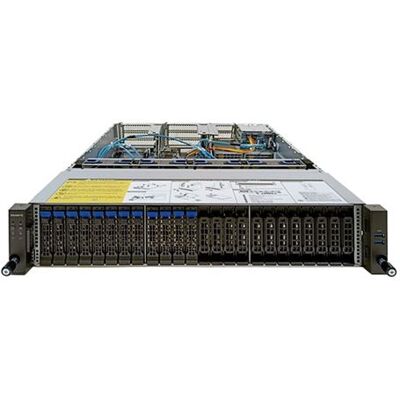 Gigabyte R282-Z97 (Rev. A00) - Server - rack-uitvoering 2U - 1-wegs - zonder CPU - RAM 0 GB - SATA/SAS/NVMe - hot-swap (verwisselbaar zonder uitschakelen) 2.5" station(s) - geen HDD - AST2600 - Gigabit Ethernet - geen OS - monitor: geen Gigabyte R282-Z97 (Rev. A00) - Server - rack-uitvoering 2U - 1-wegs - zonder CPU - RAM 0 GB - SATA/SAS/NVMe - hot-swap (verwisselbaar zonder uitschakelen) 2.5" station(s) - geen HDD - AST2600 - Gigabit Ethernet - geen OS - monitor: geen