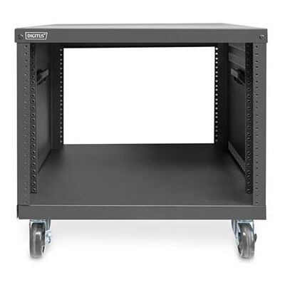 Digitus - Rack kast - zwart, RAL 9005 - 8U - 19" Digitus - Rack kast - zwart, RAL 9005 - 8U - 19"