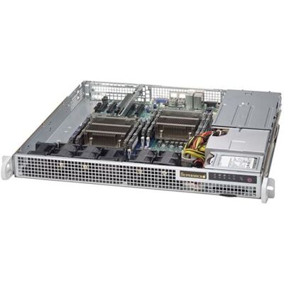 Supermicro SC514 R407C - Rack-uitvoering 1U - uitgebreide ATX - SATA/SAS - niet hot-swap (niet verwisselbaar zonder uitschakelen) 400 watt Supermicro SC514 R407C - Rack-uitvoering 1U - uitgebreide ATX - SATA/SAS - niet hot-swap (niet verwisselbaar zonder uitschakelen) 400 watt