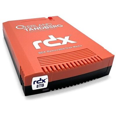 Overland-Tandberg - RDX SSD-cassette - 8 TB - met 3 jaar geavanceerde vervangingsservice - voor Tandberg Data RDX QuikStation 8; Overland-Tandberg RDX QuikStation 8; RDX QuikStation 4 Overland-Tandberg - RDX SSD-cassette - 8 TB - met 3 jaar geavanceerde vervangingsservice - voor Tandberg Data RDX QuikStation 8; Overland-Tandberg RDX QuikStation 8; RDX QuikStation 4