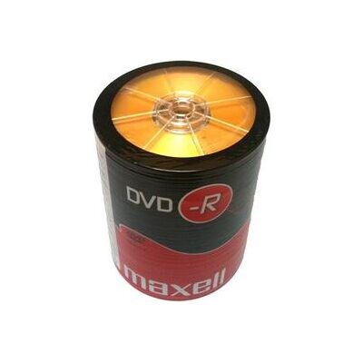 Maxell - 100 x DVD-R - 4.7 GB - spindel Maxell - 100 x DVD-R - 4.7 GB - spindel