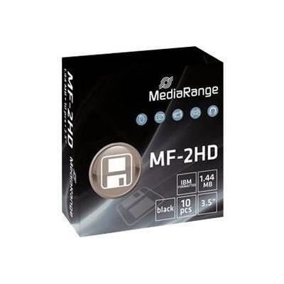 MediaRange - 10 x Diskette - 1.44 MB - zwart MediaRange - 10 x Diskette - 1.44 MB - zwart
