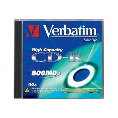 Verbatim DataLife - CD-R - 800 MB 40x - jewel case Verbatim DataLife - CD-R - 800 MB 40x - jewel case