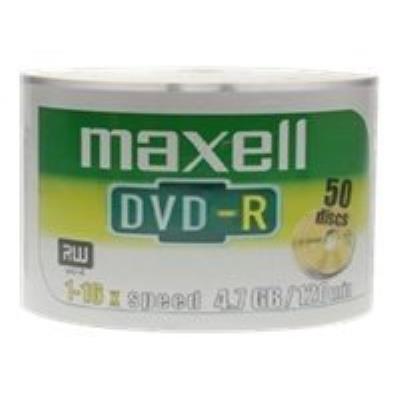 Maxell - DVD-R x 50 - 4.7 GB - opslagmedia Maxell - DVD-R x 50 - 4.7 GB - opslagmedia
