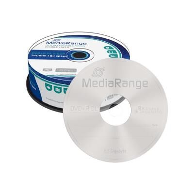 MediaRange - DVD+R DL x 25 - 8.5 GB - opslagmedia MediaRange - DVD+R DL x 25 - 8.5 GB - opslagmedia
