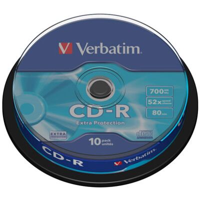 Verbatim CD-R 700 MB - 80 min x10 Verbatim CD-R 700 MB - 80 min x10
