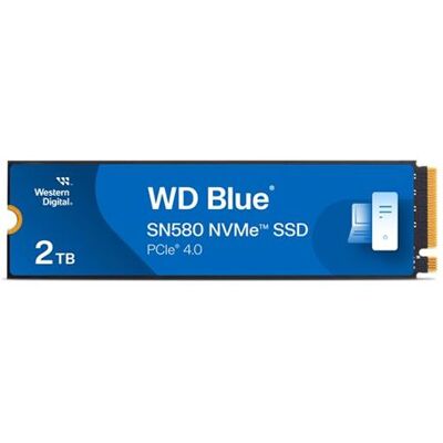 WD Blue SN580 - SSD - 2 TB - intern - M.2 2280 - PCIe 4.0 x4 (NVMe) WD Blue SN580 - SSD - 2 TB - intern - M.2 2280 - PCIe 4.0 x4 (NVMe)