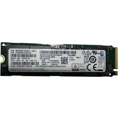 Samsung - SSD - gecodeerd - 512 GB - intern - M.2 2280 - PCIe 3.0 x4 (NVMe) - TCG Opal Encryption - FRU, (CRU) - Tier 1 - voor ThinkPad P50; P51; P71; T460s; ThinkStation P320; P520; P520c; P720; P920 Samsung - SSD - gecodeerd - 512 GB - intern - M.2 2280 - PCIe 3.0 x4 (NVMe) - TCG Opal Encryption - FRU, (CRU) - Tier 1 - voor ThinkPad P50; P51; P71; T460s; ThinkStation P320; P520; P520c; P720; P920