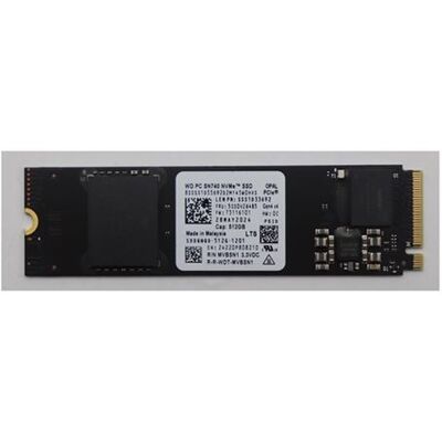 WD - SSD - gecodeerd - 512 GB - intern - M.2 2280 - PCIe 4.0 x4 (NVMe) - TCG Opal Encryption - FRU - voor P/N: 00UP651, 00UP681, 00UP747, 01FR573, 01FR578, 5SS0V26415, 5SS0W79484 WD - SSD - gecodeerd - 512 GB - intern - M.2 2280 - PCIe 4.0 x4 (NVMe) - TCG Opal Encryption - FRU - voor P/N: 00UP651, 00UP681, 00UP747, 01FR573, 01FR578, 5SS0V26415, 5SS0W79484