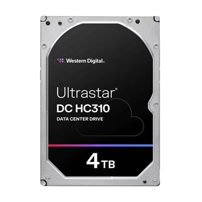 Western Digital WD Ultrastar DC HC310 HUS726T4TALS201 - Vaste schijf - gecodeerd - 4 TB - intern - 3.5" - SAS 12Gb/s - 7200 tpm -buffer: 256 MB - TCG Encryption Western Digital WD Ultrastar DC HC310 HUS726T4TALS201 - Vaste schijf - gecodeerd - 4 TB - intern - 3.5" - SAS 12Gb/s - 7200 tpm -buffer: 256 MB - TCG Encryption